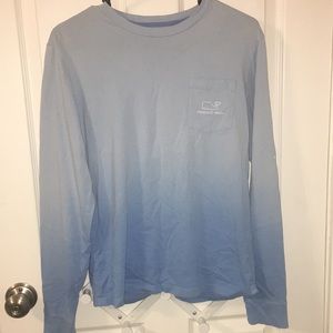 Ombré Blue Vineyard Vines Long Sleeve